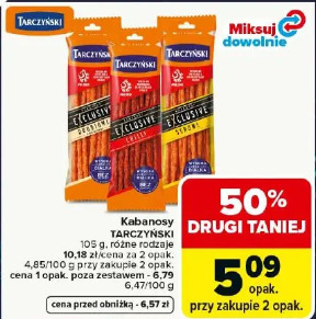 Kabanosy Tarczyński