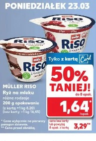 Müller Riso Ryż na mleku różne rodzaje