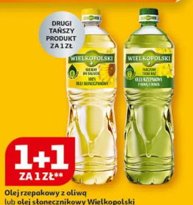 Olej rzepakowy z oliwą lub olej słonecznikowy Wielkopolski