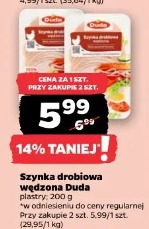 Szynka drobiowa wędzona Duda