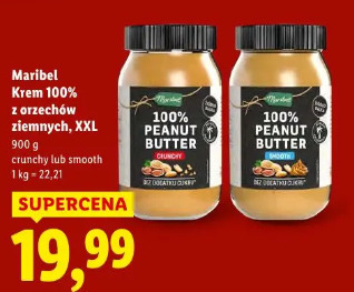 Maribel Krem 100% z orzechów ziemnych, XXL