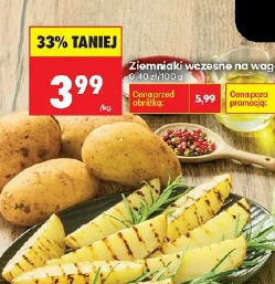 Ziemniaki wczesne na wagę