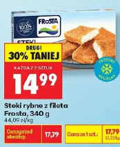 Steki rybne z fileta Frosta