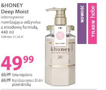 &Honey Deep Moist intensywnie nawilżająca odżywka do włosów