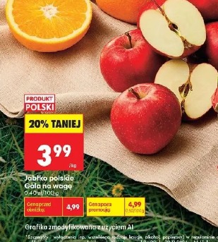 Jabłko polskie Gala