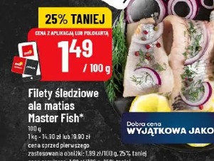 Filety śledziowe ala matias Master Fish