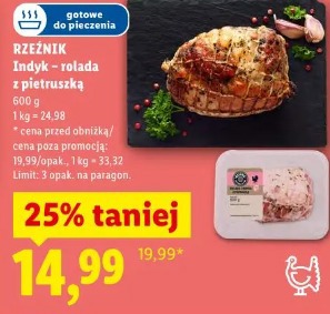 Rzeźnik Indyk – rolada z pietruszką