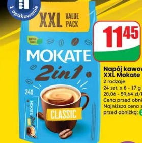 Napój kawowy XXL Mokate
