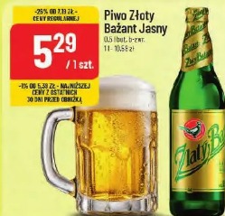 Piwo Złoty Bażant Jasny