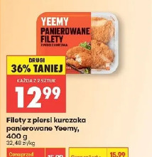 Filety z piersi kurczaka panierowane Yeemy