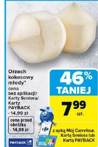 Orzech kokosowy młody