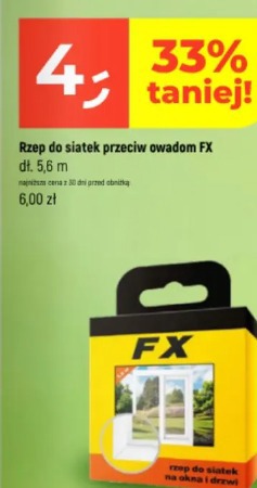 Rzep do siatek przeciw owadom FX