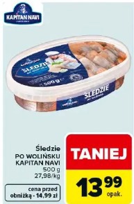 Śledzie po wolińsku KAPITAN NAVI