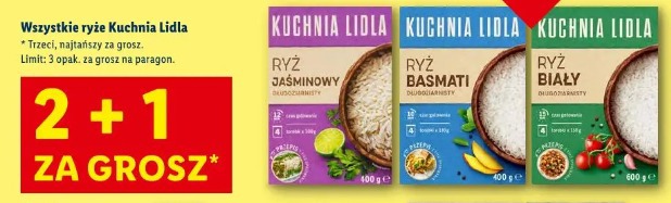 Wszystkie ryże Kuchnia Lidla