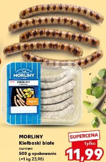 Morliny Kiełbaski białe surowe