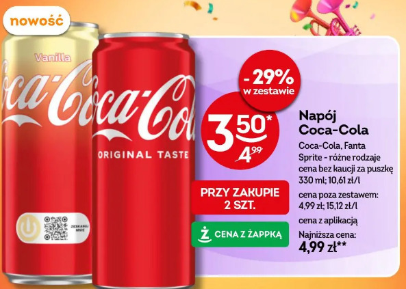Napój Coca-Cola