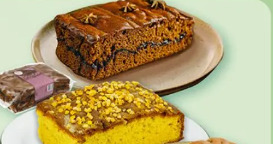 Piernik przekładany lub ciasto cytrynowe