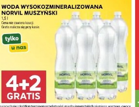 Woda wysokozmineralizowana Norvil Muszyński