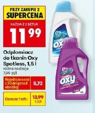 Odplamiacz do tkanin Oxy Spotless