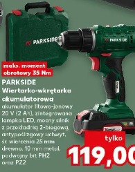 Parkside Wiertarko-wkrętarka akumulatorowa