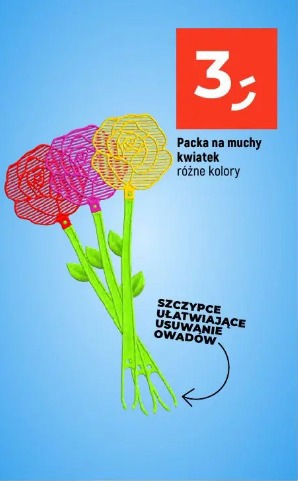 Packa na muchy kwiatek