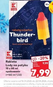 Rakieta Lody na patyku