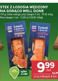 Stek z łososia wędzony na gorąco Well Done