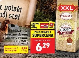 Makaron wiejski siekany 4-jajeczny Polmak XXL