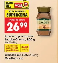 Kawa rozpuszczalna Jacobs Crema