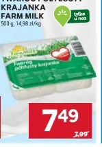 Twaróg półtłusty krajanka Farm Milk