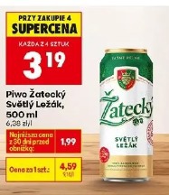 Piwo Žatecký Světlý Ležák