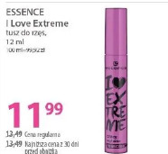 Essence I Love Extreme tusz do rzęs