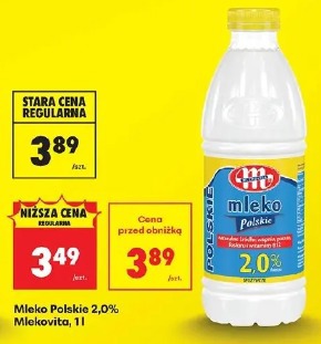 Mleko Polskie 2,0% Mlekovita