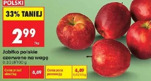 Jabłko polskie czerwone