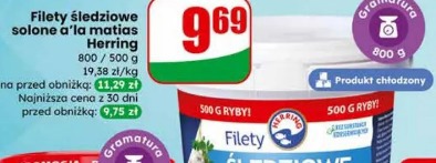 Filety śledziowe solone a'la matias Herring