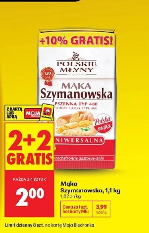 Mąka Szymanowska, 1,1 kg