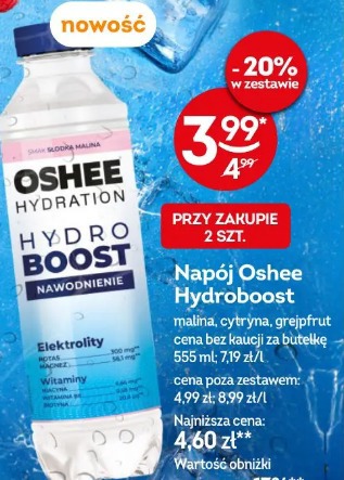 Napój Oshee Hydroboost