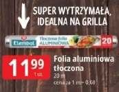 Folia aluminiowa tłoczona Elemal