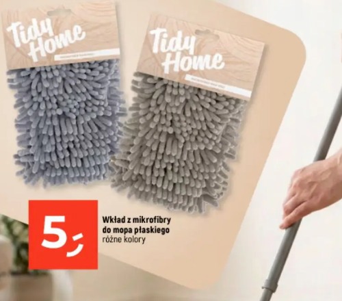 Wkład z mikrofibry do mopa płaskiego Tidy Home
