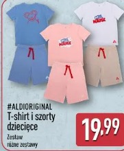 #Aldioriginal T-shirt i szorty dziecięce