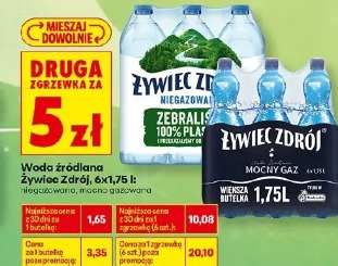 Woda źródlana Żywiec Zdrój