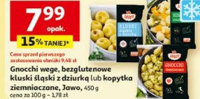 Gnocchi wege, bezglutenowe kluski śląskie z dziurką lub kopytka ziemniaczane Jawo