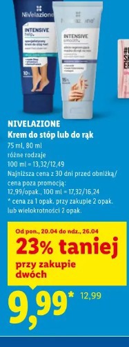 Nivelazione Krem do stóp lub do rąk