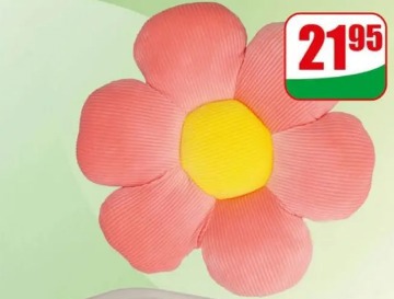 Poduszka w kształcie kwiatka