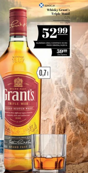 Grant's Triple Wood whisky