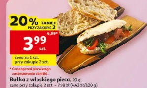 Bułka z włoskiego pieca
