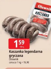 Kaszanka legendarna gryczana Olewnik