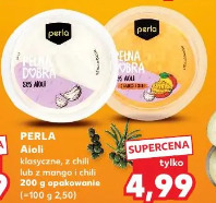 Perla Aioli klasyczne, z chili lub z mango i chili