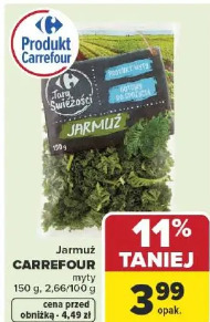 Jarmuż Carrefour myty