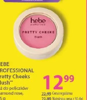 Hebe Professional Pretty Cheeks Blush róż do policzków diamond rose